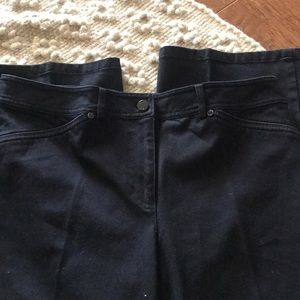 Anne Klein New York black pants size 8